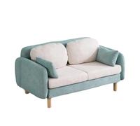 KIBONCY Loveseat Sofa Couch Modern Loveseats 2 Seat Chenille, with Wide Armerest, Cloud for Living Room, Bedroom and Office(L,76cm)