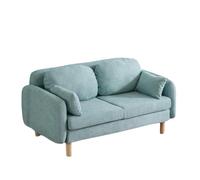 KIBONCY Loveseat Sofa Couch Modern Loveseats 2 Seat Chenille, with Wide Armerest, Cloud for Living Room, Bedroom and Office(K,126cm)