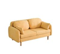 KIBONCY Loveseat Sofa Couch Modern Loveseats 2 Seat Chenille, with Wide Armerest, Cloud for Living Room, Bedroom and Office(B,76cm)