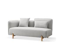 KIBONCY Loveseat Sofa, Large Luxury Sectional Modular,Mid Century Modern Boucle,for Living Room & Apartment -158x74x75cm(B)