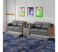 KIBONCY Luxury Billiard Room Viewing Couch Set, Heavy-Duty Upholstered Pool Hall Seating, Modern Game Sofa with Metal Footrest(I)