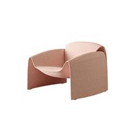KIBONCY Mid Century Modern Accent Chair,Single Sofa Living Room Oversized Curved Couch,for,Bedroom,Reading,Dining(G)