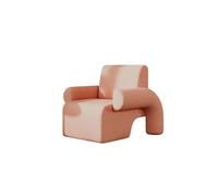 KIBONCY Modern Accent Chair, Velvet Upholstered Armchair Luxury, for Bedroom(I)