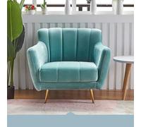 KIBONCY Modern Chenille Loveseat Sofa, Velvet with Flower Shaped Back, Couch Comfy for Living Room/Bedroom(A,0.85m)