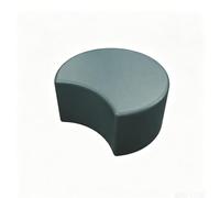 KIBONCY Modern Curved Circular Modular Sofa, Colorful Stool Set, Freely Combinable Fabric Couch for Multi Indoor Scenes(G)