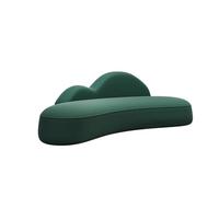 KIBONCY Modern Curved Sectional Sofa ofa for Living Room, High-Resilience Sponge, Sturdy Wood Frame Comfortable Modular Couch Set(Q)