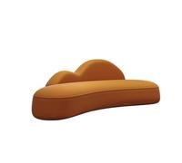 KIBONCY Modern Curved Sectional Sofa ofa for Living Room, High-Resilience Sponge, Sturdy Wood Frame Comfortable Modular Couch Set(M)