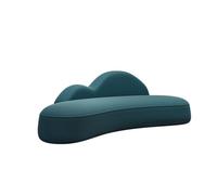 KIBONCY Modern Curved Sectional Sofa ofa for Living Room, High-Resilience Sponge, Sturdy Wood Frame Comfortable Modular Couch Set(J)