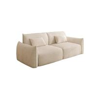 KIBONCY Modern Mid-Century Sofa,Oversized Couch and Loveseat Set with Thick Cushions,Soft & Cozy Upholstery for Living Room Minimalist Apartment Furniture(C,175x80x78cm)