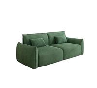 KIBONCY Modern Mid-Century Sofa,Oversized Couch and Loveseat Set with Thick Cushions,Soft & Cozy Upholstery for Living Room Minimalist Apartment Furniture(B,175x80x78cm)
