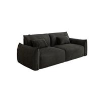 KIBONCY Modern Mid-Century Sofa,Oversized Couch and Loveseat Set with Thick Cushions,Soft & Cozy Upholstery for Living Room Minimalist Apartment Furniture(A,200x80x78cm)