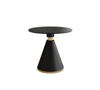 KIBONCY Modern Upholstered Dining Chair with Armrest, Faux Leather Accent Side, Backrest Kitchen with Black Metal Gold Legs for Room(D)