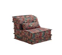 KIBONCY Modular Floor Sofa Chair, Convertible Chenille Couch with Pillow Multifunctional, for Living Room(J)