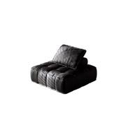 KIBONCY Modular Leather Sectional Sofa, Tufted Floor, Couch with Multi-Size Options, Stylish Living Room Furniture(B)
