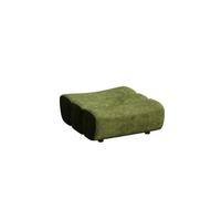 KIBONCY Modular Sectional Sofa, Customizable Teddy Fleece Couch Curved, Space-Saving for Apartment Living(H)