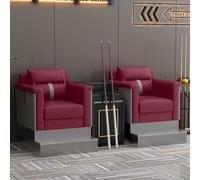 KIBONCY Multifunctional Billiard Viewing Chair Sofa, Club Spectator with Cup Holder Storage, Heavy-Duty Upholstered Game Room Seating for Pool Hall(3)