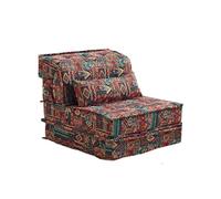 KIBONCY Multifunctional Convertible Floor Sofa Chair, Adjustable Reclining Lazy Couch, Comfortable Tufted Chenille with Pillow for Living Room Bedroom(C)