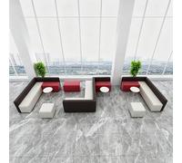 KIBONCY Office Reception Sofa, Modern Modular Office Reception Sofa Set, for Office, Hotel Lobby, Waiting Room