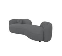 KIBONCY Oversized Sofa for Living Room, Oversize Curved Cloud Boucle Couch - Mid Century Modern for, Office, Apartment(6,210x115x70cm)