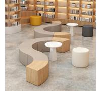 KIBONCY Panche for Divani Semicircolari, Divani Ad Angolo for Lettura Ad Angolo, Posti A Sedere Modulari Flessibili Adatti for biblioteche, Sale con Libri Illustrati(17pcs)