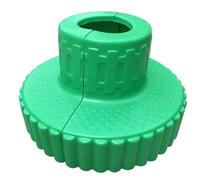 KIBONCY Panchina circolare per alberi per bambini, seduta in plastica per asili e giardini pubblici(100-60cm)