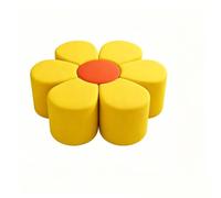 KIBONCY Petal Circular Sofa,Sofa Stools for Kindergartens, for Living Room Home Office(E)