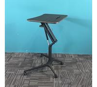 KIBONCY Podio con ruote, scrivania for laptop, scrivania for laptop, podio mobile, leggio portatile for casa, ufficio e aula(E)