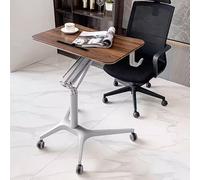 KIBONCY Podio con ruote, scrivania for laptop, scrivania for laptop, podio mobile, leggio portatile for casa, ufficio e aula(F)