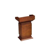 KIBONCY Podio per formazione, piattaforma, podio in legno massello, banco di consultazione, reception avanzata o banco reception, adatto per hotel, centri congressi e sale amministrative.(70cm*57cmA)