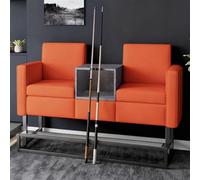 KIBONCY Poltrona Speciale For Divano For Il Tempo Libero Nella Sala Da Biliardo, Set Di Divani Lounge For Sala Da Biliardo Di Lusso - Combinazione Di Mobili For Area Di Riposo(E)