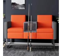 KIBONCY Poltrona Speciale For Divano For Il Tempo Libero Nella Sala Da Biliardo, Set Di Divani Lounge For Sala Da Biliardo Di Lusso - Combinazione Di Mobili For Area Di Riposo(C)