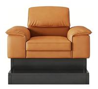 KIBONCY Pool Hall Sofa, Billiard Room Lounge Viewing Chair, Coffee Table Integrated Combo Viewing Chair(B)