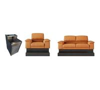 KIBONCY Pool Hall Sofa, Billiard Room Lounge Viewing Chair, Coffee Table Integrated Combo Viewing Chair(F)
