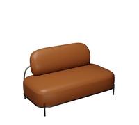 KIBONCY Posti a sedere moderni for il contract, sedia con accento for divano con struttura in ferro retrò in più colori for aree di attesa di ristoranti, sale da cocktail(I)