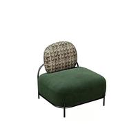 KIBONCY Posti a sedere moderni for il contract, sedia con accento for divano con struttura in ferro retrò in più colori for aree di attesa di ristoranti, sale da cocktail(C)