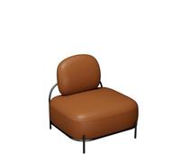 KIBONCY Posti a sedere moderni for il contract, sedia con accento for divano con struttura in ferro retrò in più colori for aree di attesa di ristoranti, sale da cocktail(E)