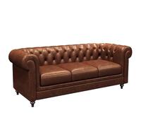 KIBONCY Retro Cigar Bar Sofas, Bar Private Booths, Commercial American-style Coffee Shop Tables And Chairs(A)
