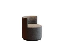 KIBONCY Retro Curved Loveseat Waiting Room Sofa