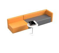 KIBONCY Right Angle Corner Sofa, Modular Sectional Loveseat,Free Splicing Creative,for Bookstore Leisure Bar, Coffee Shop, Business Hall(1)