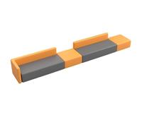 KIBONCY Right Angle Corner Sofa, Modular Sectional Loveseat,Free Splicing Creative,for Bookstore Leisure Bar, Coffee Shop, Business Hall(7)