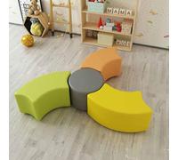 KIBONCY Sala della biblioteca e del centro vendite: divano creativo irregolare che si fonde for la negoziazione del tempo libero nell'ufficio e nell'area relax delle sale di lettura(C)