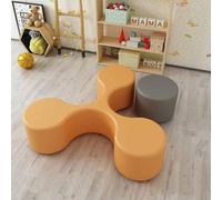 KIBONCY Sala della biblioteca e del centro vendite: divano creativo irregolare che si fonde for la negoziazione del tempo libero nell'ufficio e nell'area relax delle sale di lettura(D)