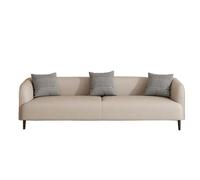 KIBONCY Scratch Resistant Cat Claw Leather Couch, Waterproof Faux,Upholstered Sofa for Living Room Small Apartment(A,120cm)