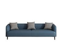 KIBONCY Scratch Resistant Cat Claw Leather Couch, Waterproof Faux,Upholstered Sofa for Living Room Small Apartment(D,200cm)