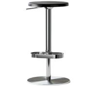 KIBONCY Sedia da ufficio rotonda in piedi regolabile in altezza per la cucina domestica dell'ufficio Sgabello antiscivolo di bellezza senza ruote(C)