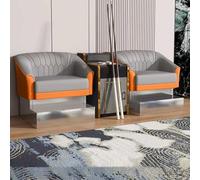 KIBONCY Sedia for spettatore da biliardo, divano lounge for sala con schienale alto, comodo sedile for giochi, sedia imbottita resistente