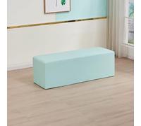 KIBONCY Seggiolone Imbottito Morbido for Centro di Educazione Precoce, Panca Lunga for Asilo Nido, Divano for Bambini for Istituto di Formazione, Forma Rettangolare Colorata(B,150 * 35 * 35cm)