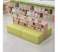 KIBONCY Set angolo lettura creativo con libreria e divano asimmetrico, perfetto for biblioteca, sala studio, angolo attività scolastiche, centro comunitario e area lettura for bambini(E)