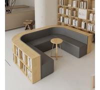 KIBONCY Set Di Divani Ad Angolo Moderni For Libri Scolastici, Posti A Sedere For L'aula Della Scuola Materna, Mobili For Sala D'attesa For Aree Relax, A For La Lettura Dei Bambini(B)