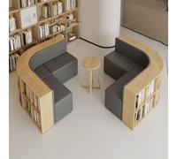 KIBONCY Set Di Divani Ad Angolo Moderni For Libri Scolastici, Posti A Sedere For L'aula Della Scuola Materna, Mobili For Sala D'attesa For Aree Relax, A For La Lettura Dei Bambini(C)